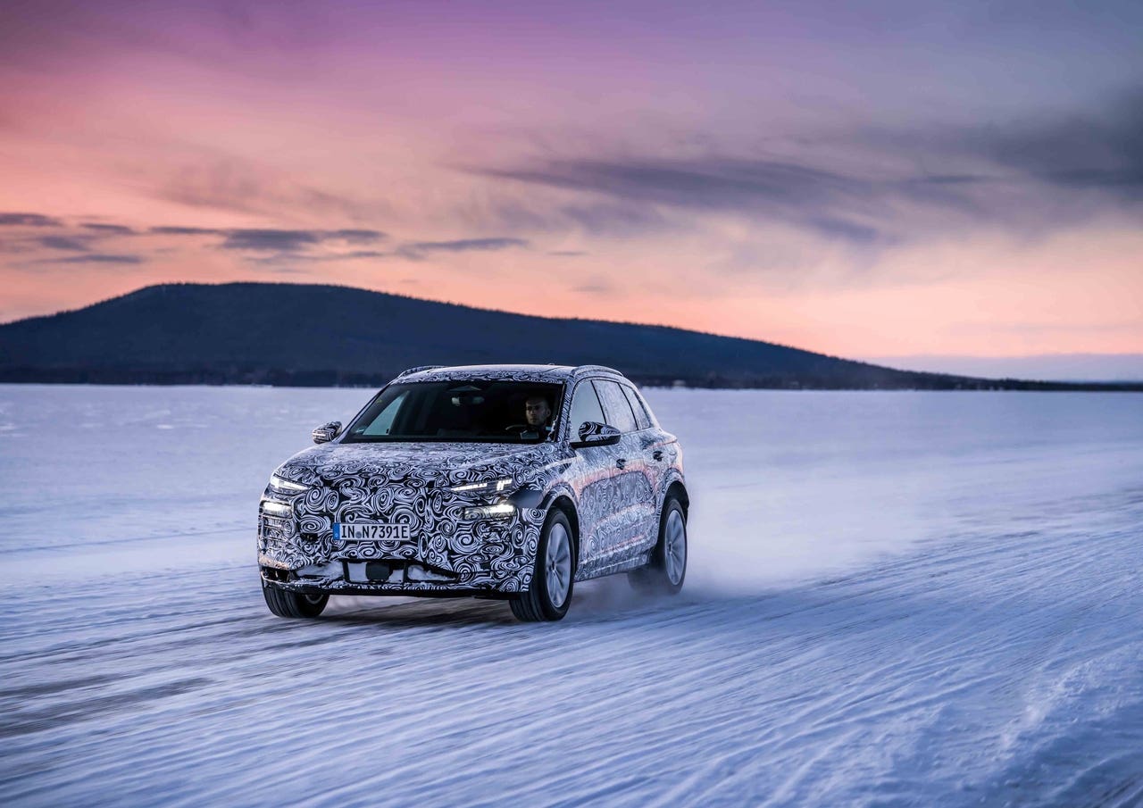 Audi Q6 e-tron prototipo ufficiale