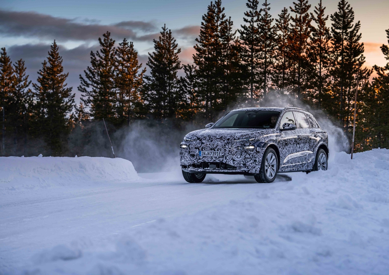 Audi Q6 e-tron prototipo ufficiale