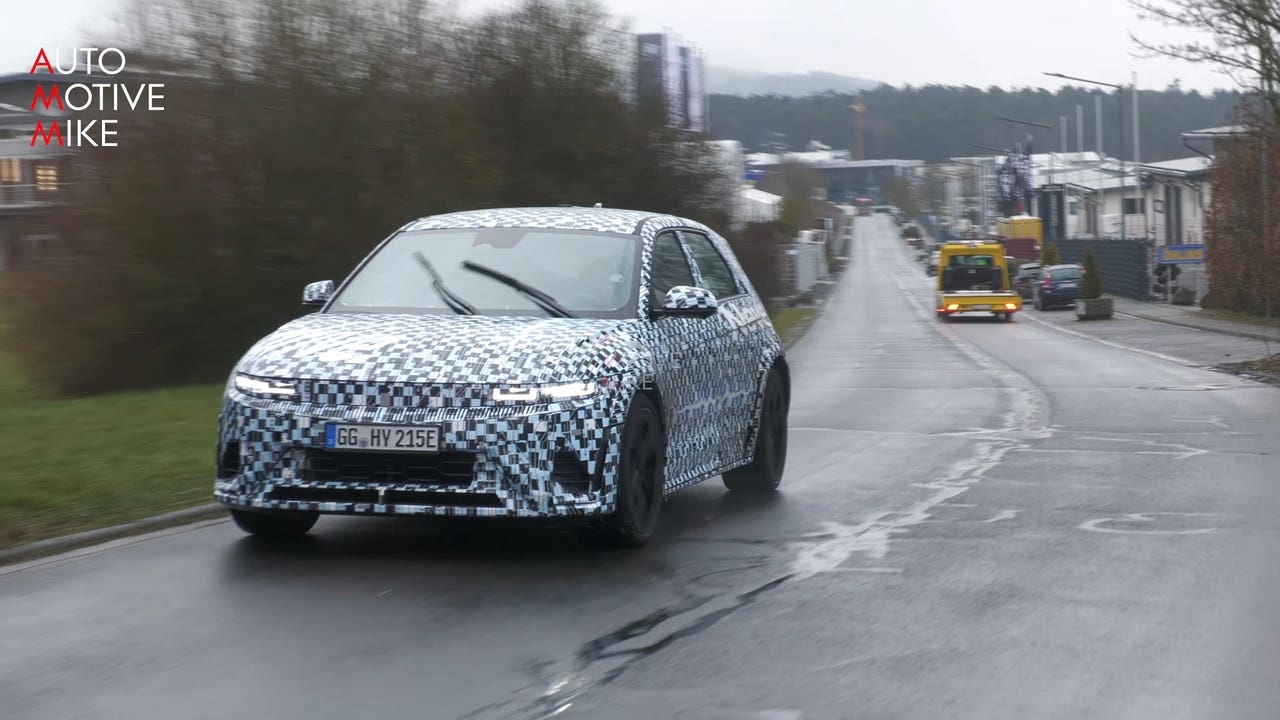 Hyundai Ioniq 5 N 2024 prototipo Nurburgring