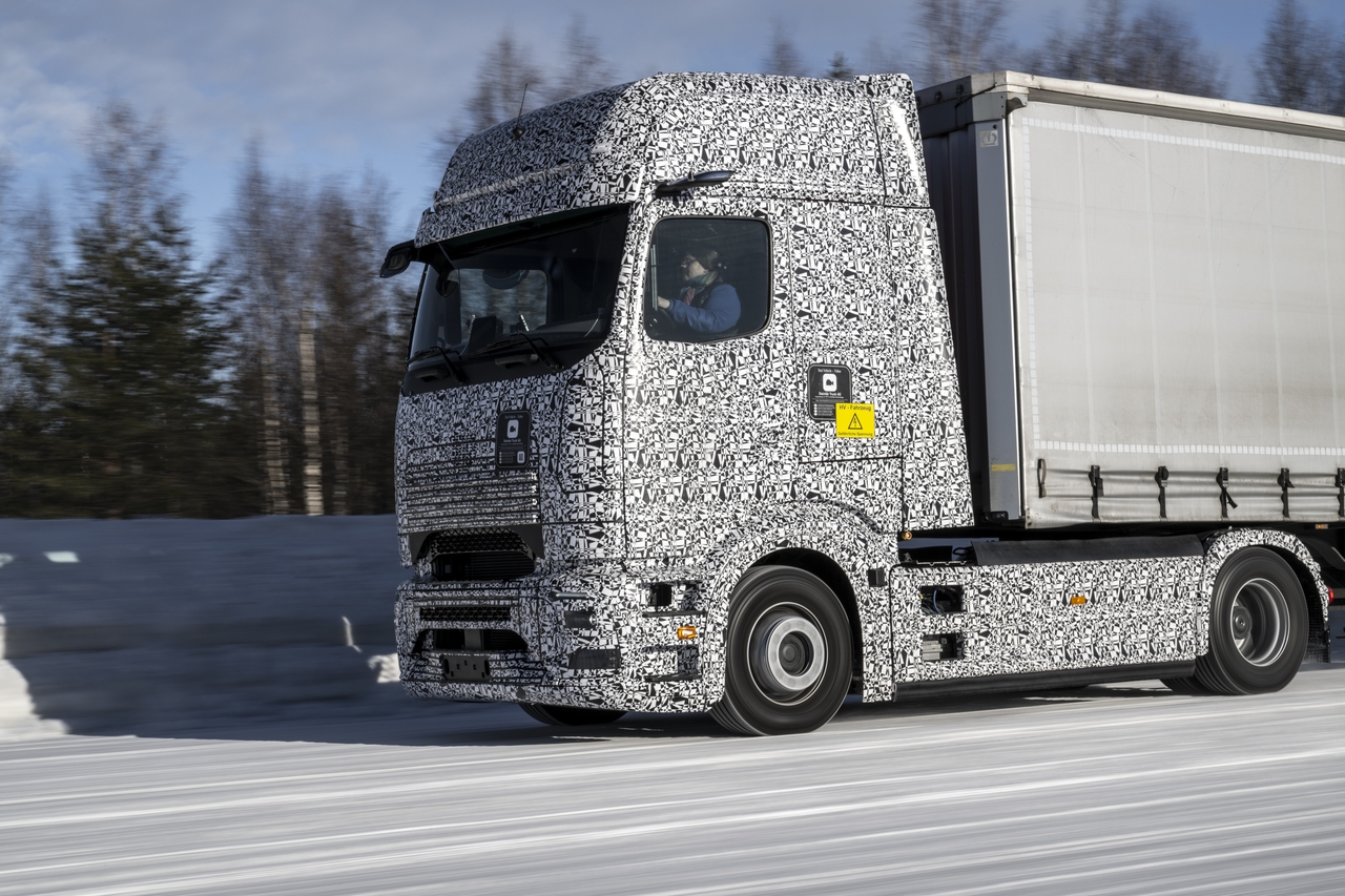 Mercedes-Benz Truck autocarri test Finlandia