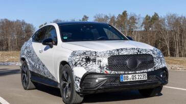 Mercedes GLC Coupé 2024 prototipo Autocar