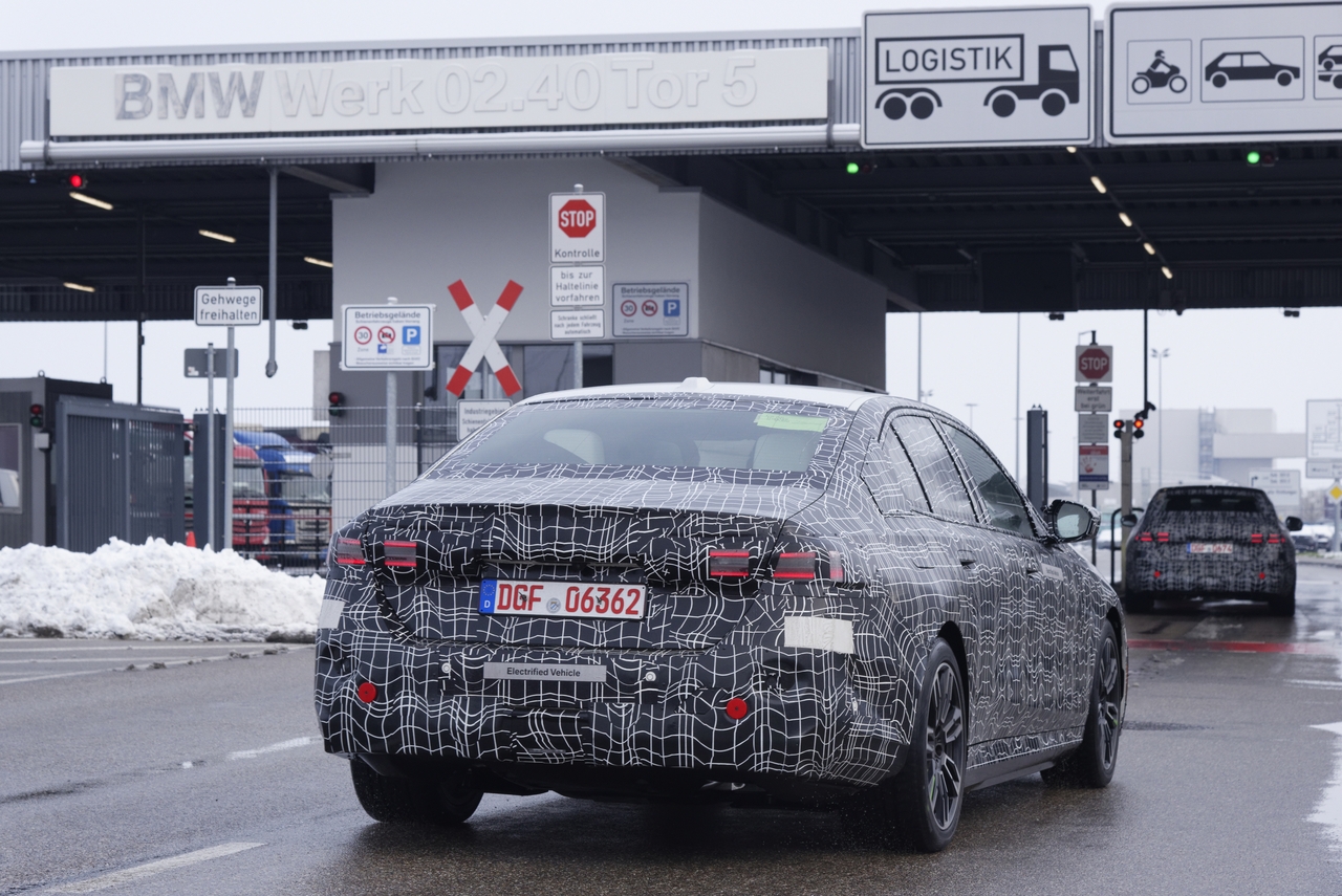 Nuova BMW i5 prototipi ufficiali