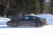 Porsche 911 Turbo 2024 prototipo foto spia
