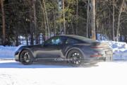 Porsche 911 Turbo 2024 prototipo foto spia