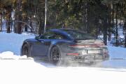 Porsche 911 Turbo 2024 prototipo foto spia