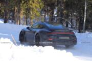 Porsche 911 Turbo 2024 prototipo foto spia
