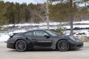 Porsche 911 Turbo 2024 prototipo foto spia