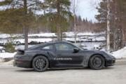 Porsche 911 Turbo 2024 prototipo foto spia