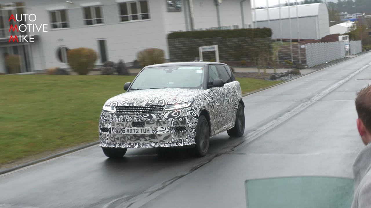 Range Rover Sport SVR 2024 prototipo Nurburgring