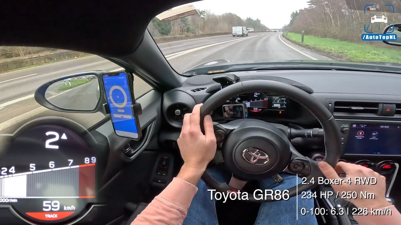 Toyota GR86 2023 test AutoTopNL