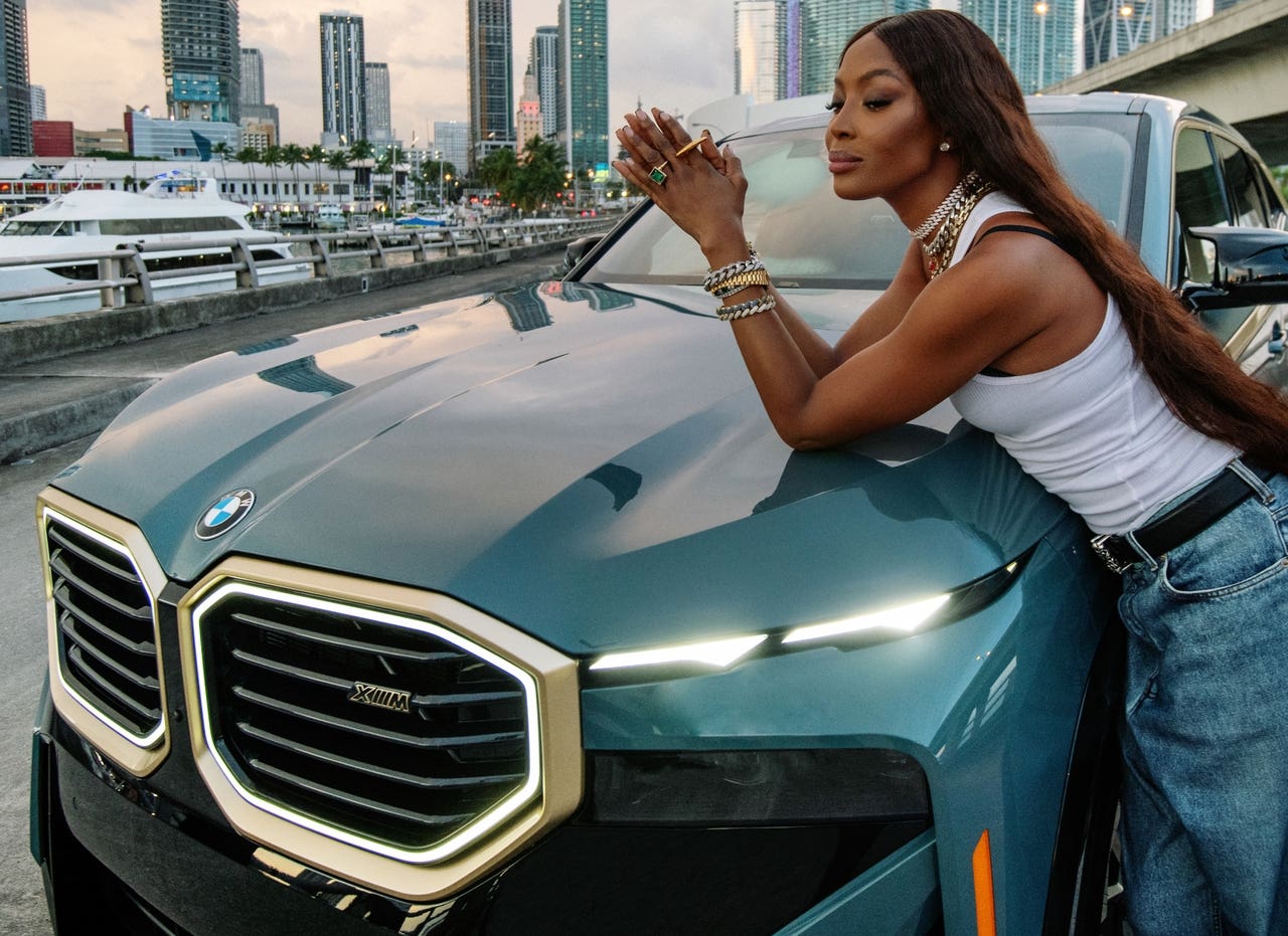 BMW XM Naomi Campbell