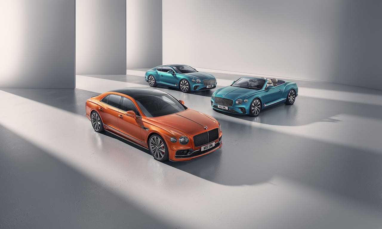 Bentley Continental GT e GTC Azure e Flying Spur Speed 2024