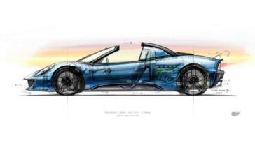 Gordon Murray T.33 Spider teaser