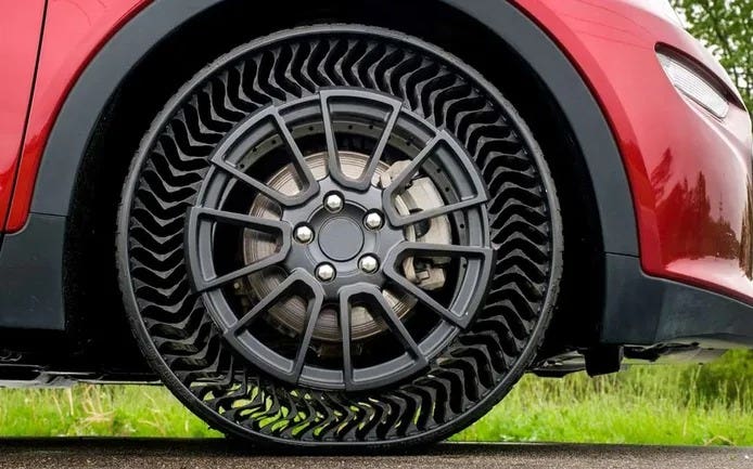 Michelin: lo pneumatico airless Uptis supera con successo il test ad ...