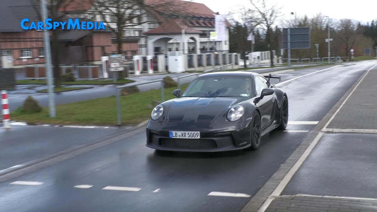 Porsche 911 GT3 2024 prototipo Nurburgring