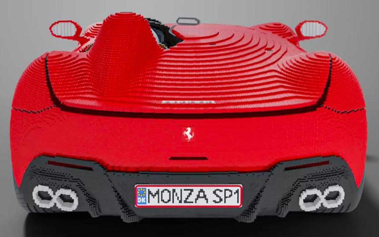 Ferrari Monza SP1 Lego