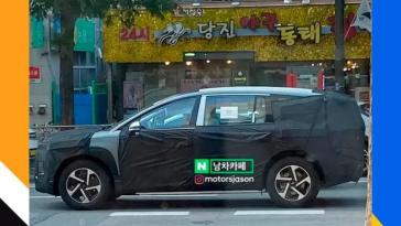 Hyundai Ioniq 7 foto spia