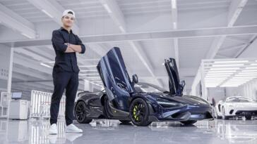 McLaren 765LT Spider Lando Norris