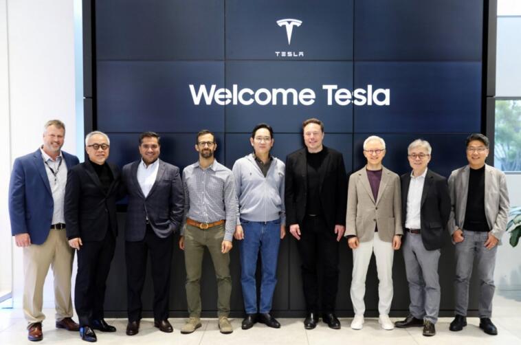 Tesla e Samsung