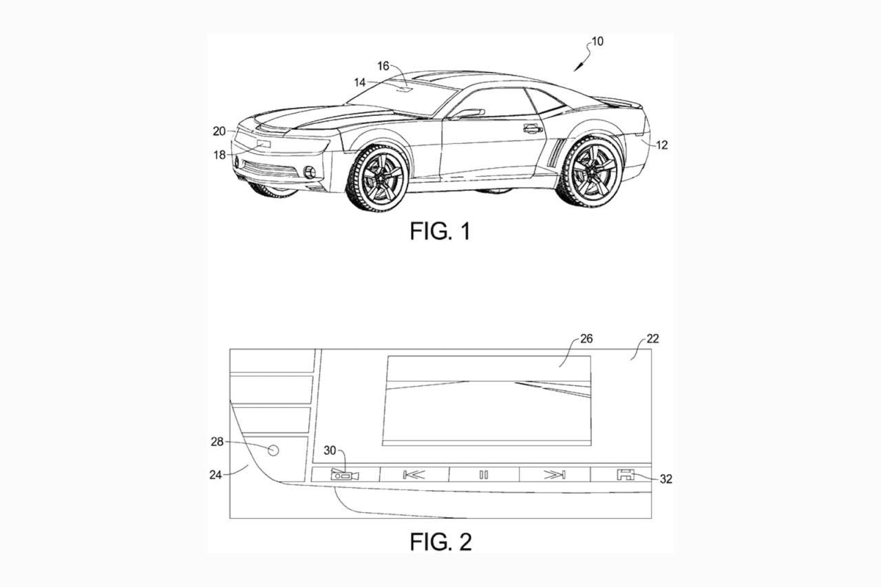 Brevetto realtà aumentata Chevrolet