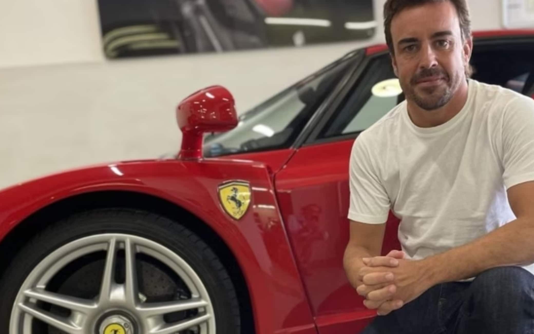 Alonso - Ferrari Enzo