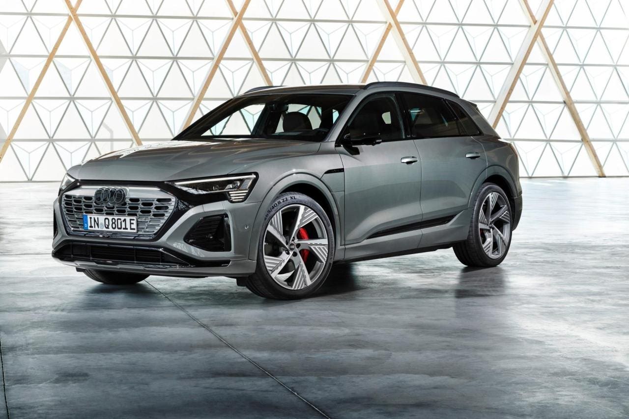 Frontale Audi Q8 E-Tron