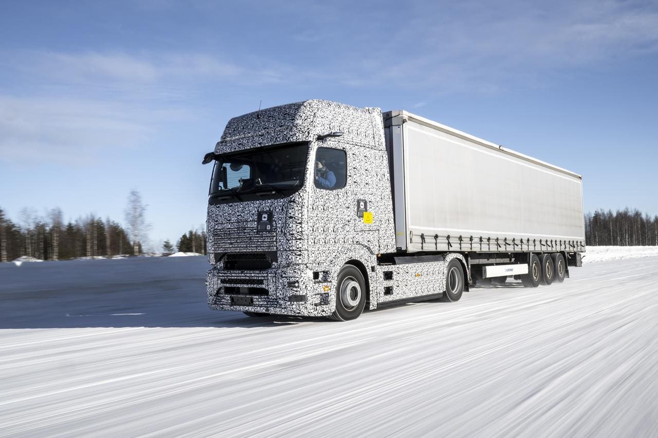 Mercedes eActros 600 prototipo