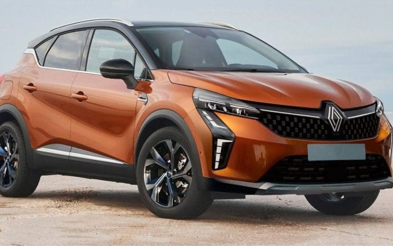 Renault Captur 2024 render