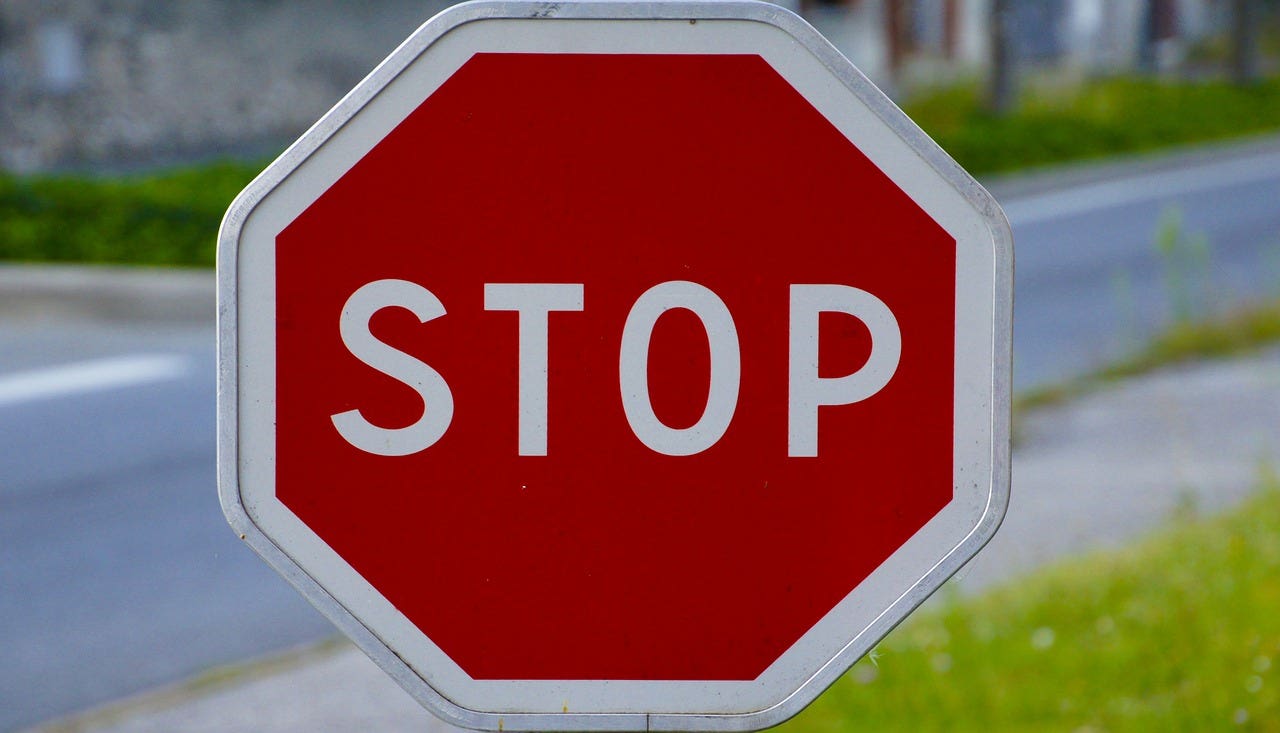 Cartello stop