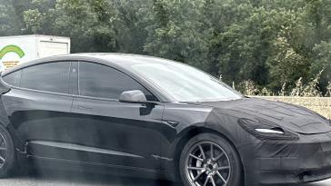 Tesla Model 3 restyling