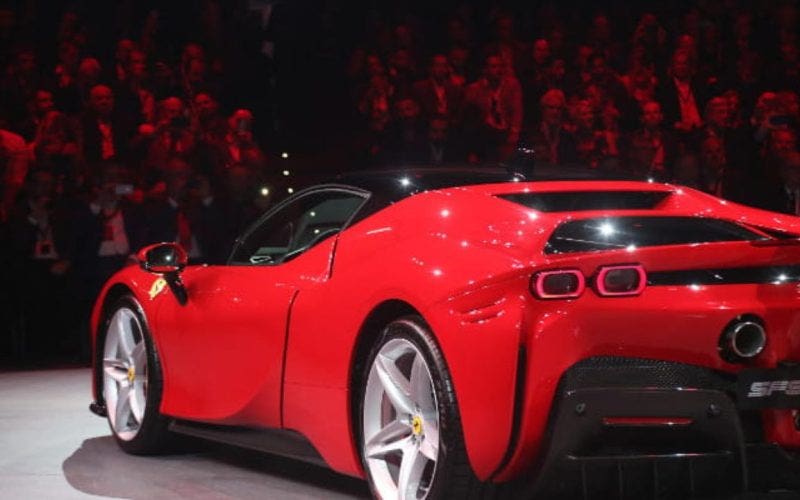 Ferrari posteriore