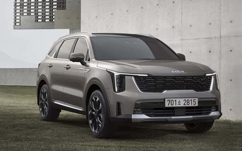 Kia Sorento 2024 render