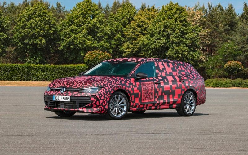 Nuova Volkswagen Passat Variant prototipo
