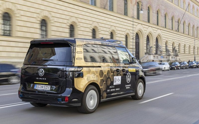 Volkswagen ID. Buzz AD test Monaco di Baviera