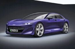Audi A8 2024 render