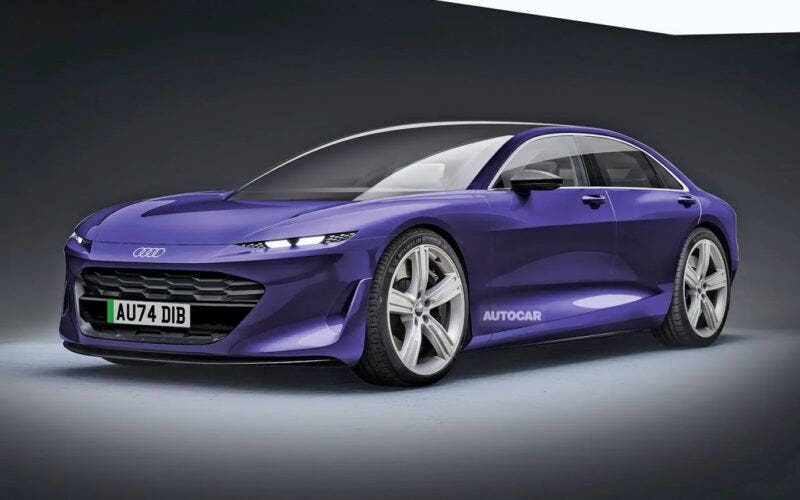 Audi A8 2024 render