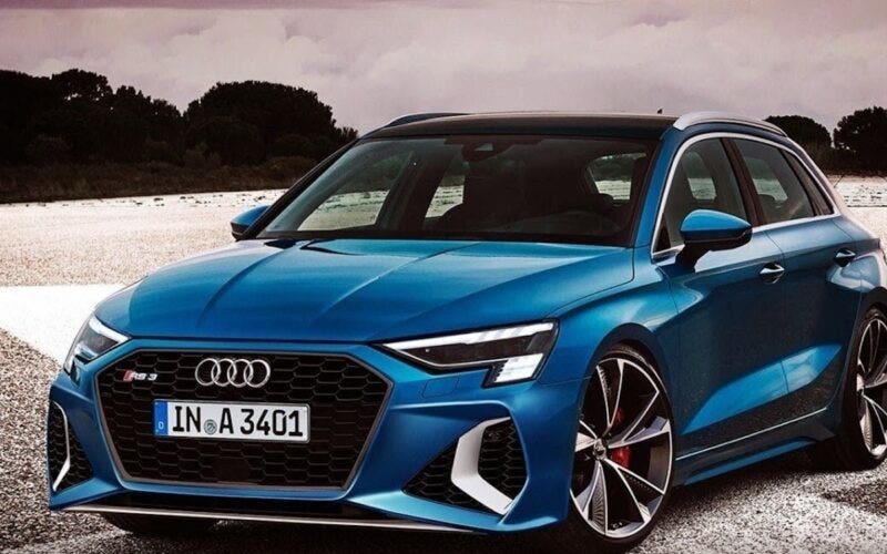 Audi RS3 2024 render