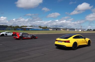 Audi S1 Hoonitron vs RS e-tron GT vs R8 GT