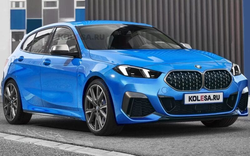 BMW Serie 1 2024 render