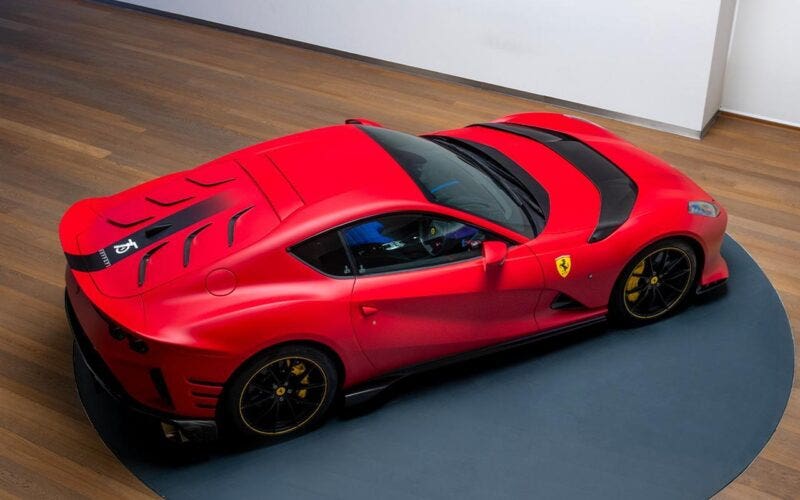 Ferrari 812 Competizione 75° anniversario