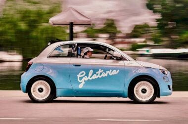 Fiat 500e Gelateria