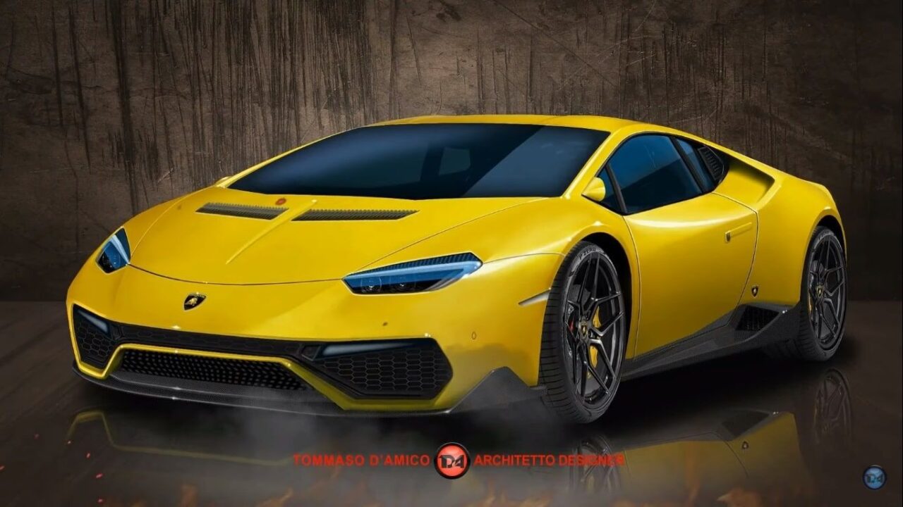 Lamborghini Huracan 2024 render