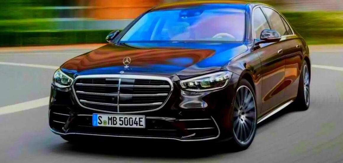 Mercedes Classe S 2024 render