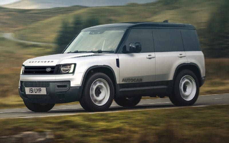 Mini Land Rover Defender