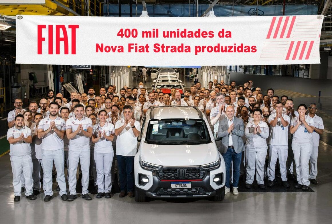 Nuovo Fiat Strada produzione Brasile