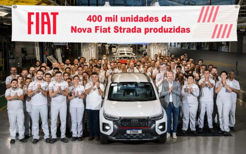 Nuovo Fiat Strada produzione Brasile
