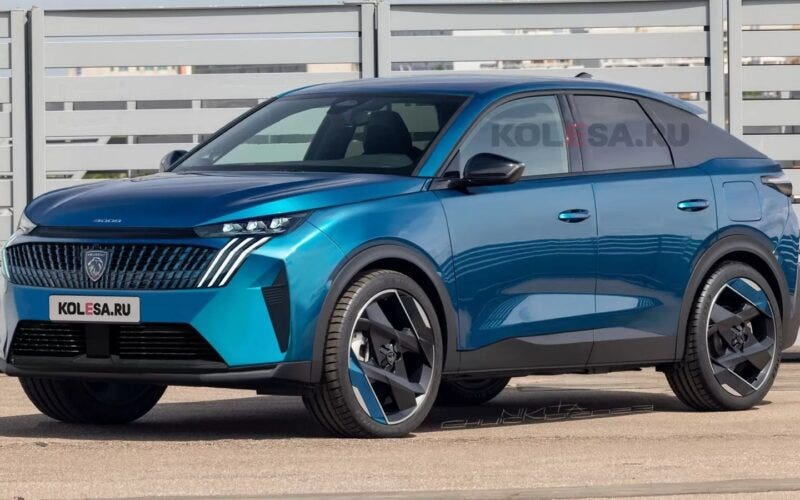 Peugeot 3008 render