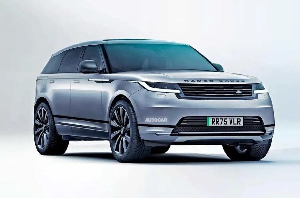 Range Rover Velar 2025 render