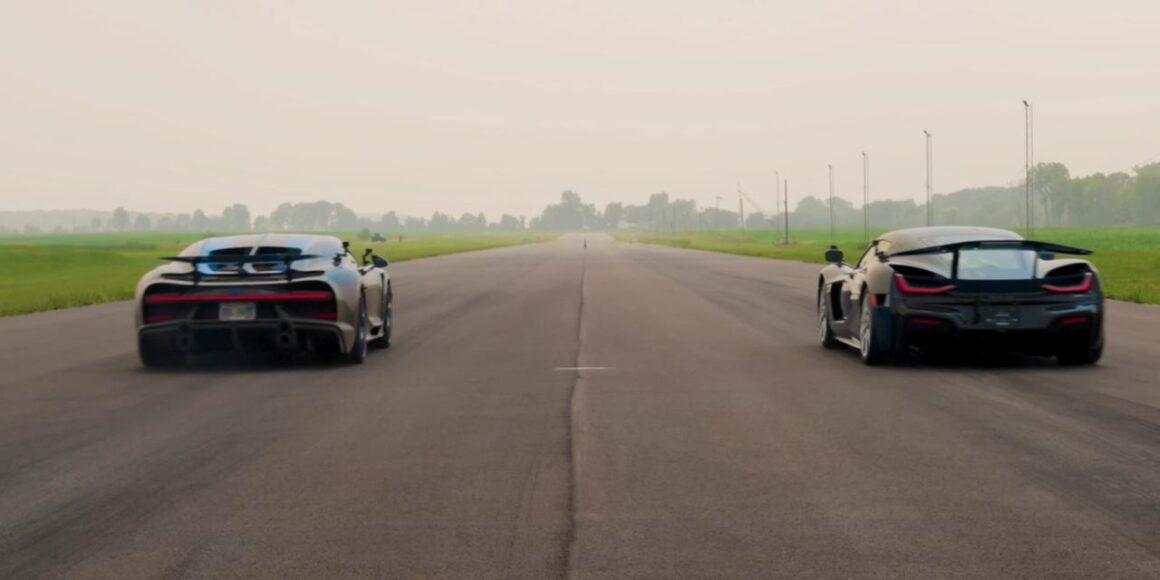 Rimac Nevera vs Bugatti Chiron Super Sport vs Tesla Model S Plaid