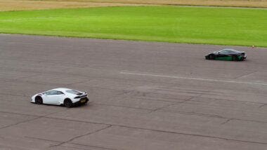 Rimac Nevera vs Lamborghini Huracan modificata
